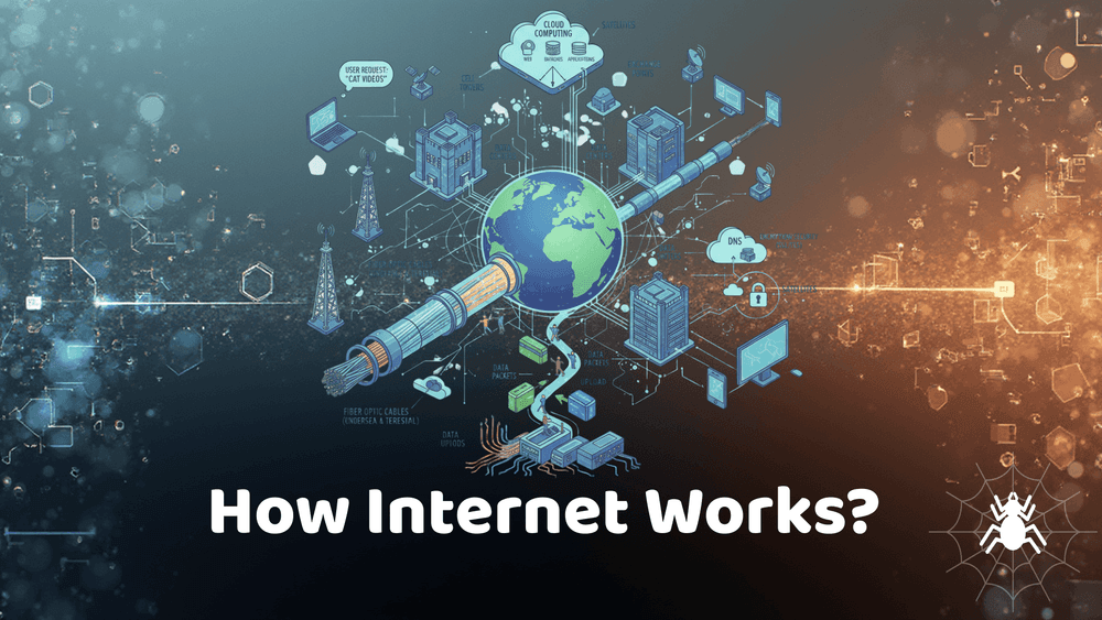 How internet works? written by Md Moniruzzaman