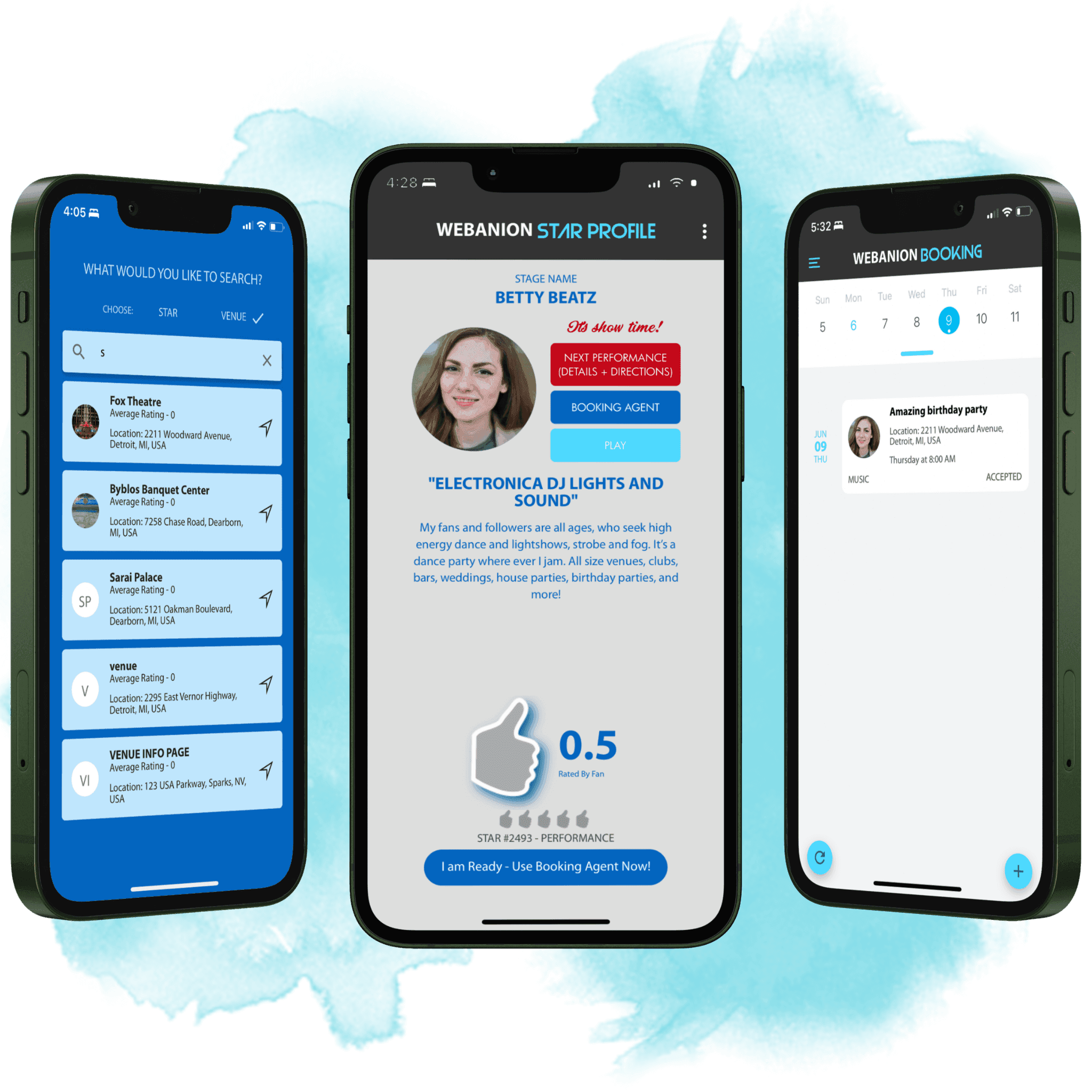 Coverfanz social app