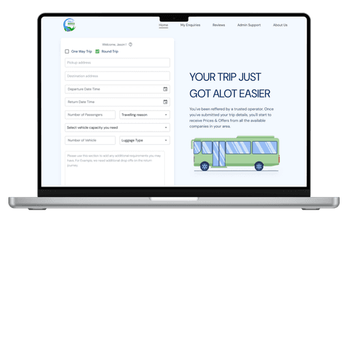 Fully Booked Customer Web Portal Screenshot 1