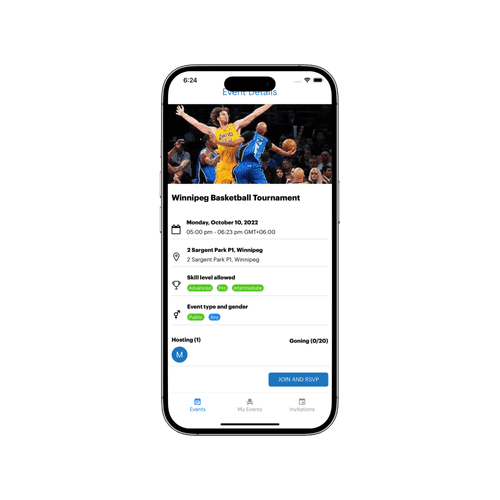Sportpal App Screenshot 2