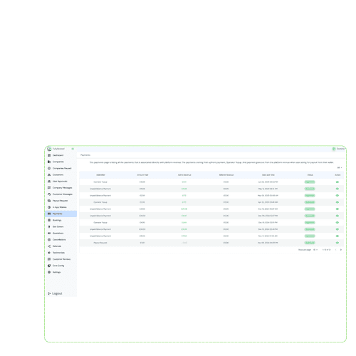 Fully Booked Admin Website Screenshot 2