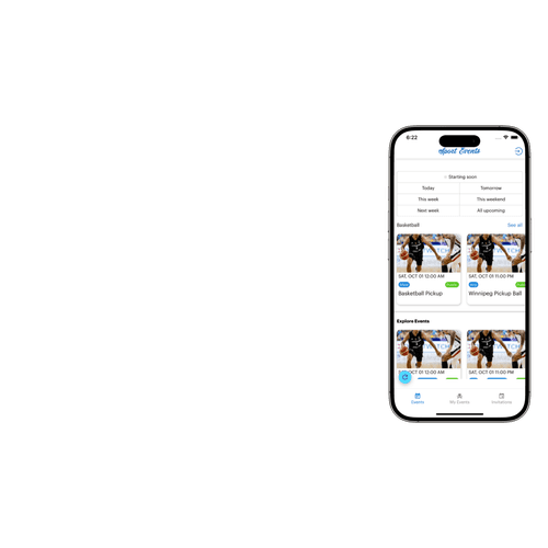 Sportpal App Screenshot 3